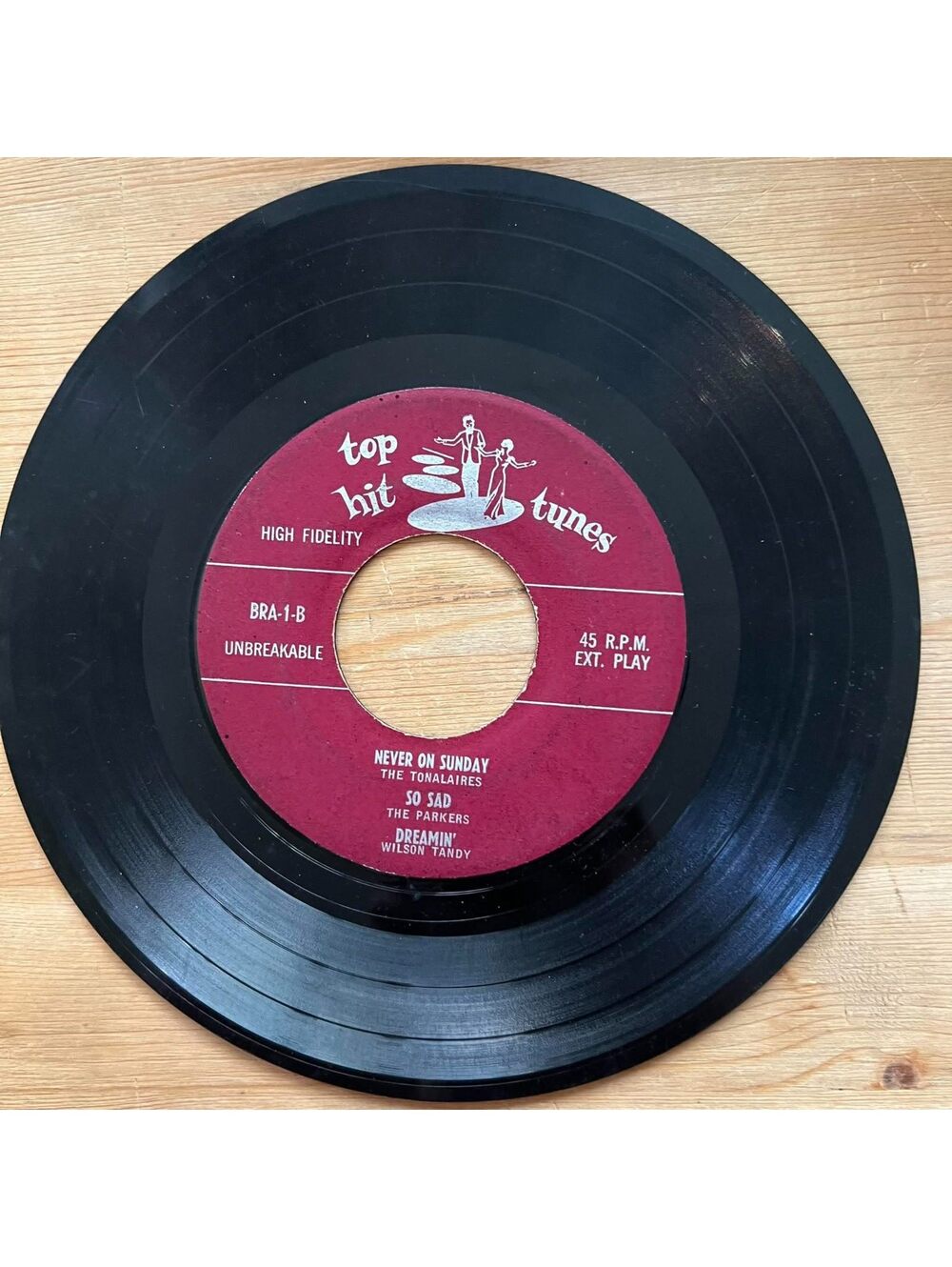 Various - Never on Sunday/Kiddio 45rpm VG+ R16